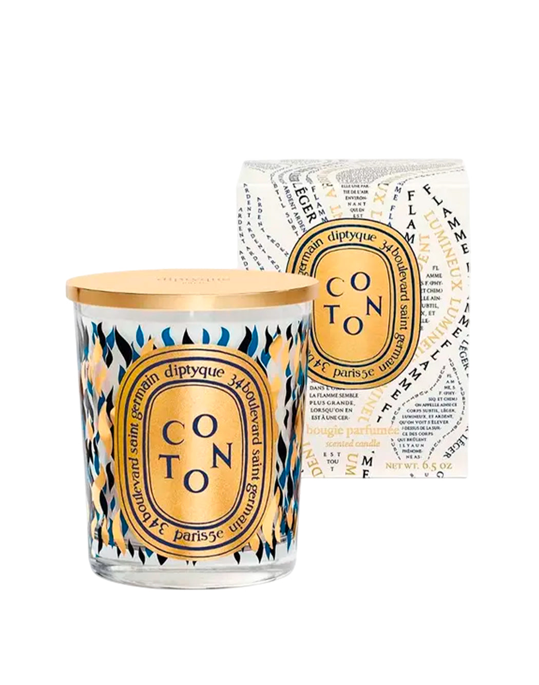 "Diptyque CANDELA "COTON" Neutro"