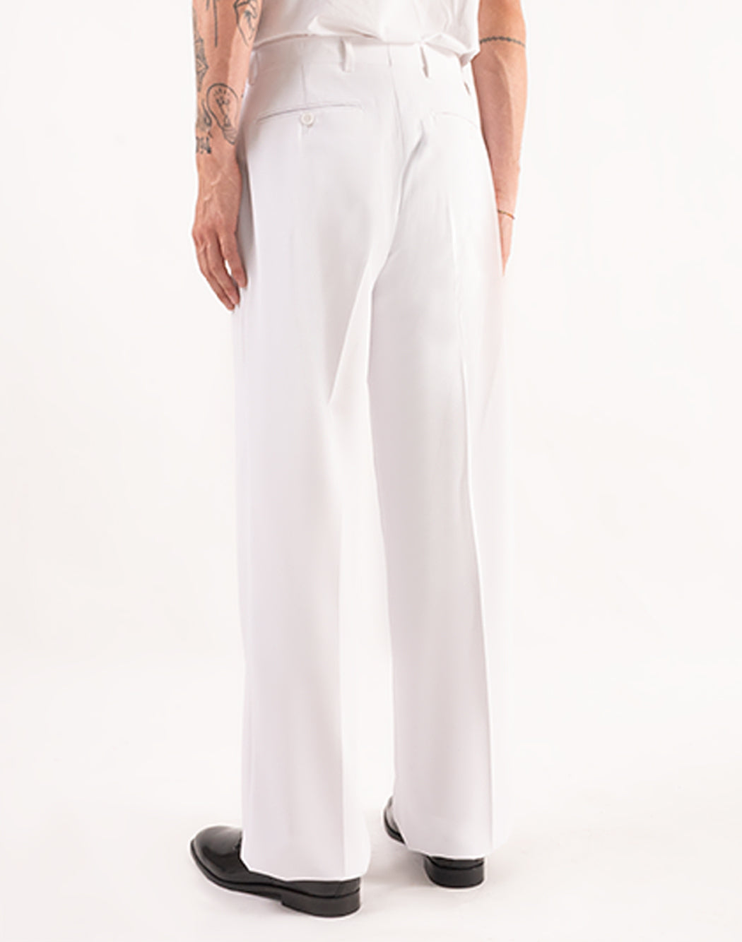 "Corsinelabedoli PANTALONI "CARLO 4" Bianco"