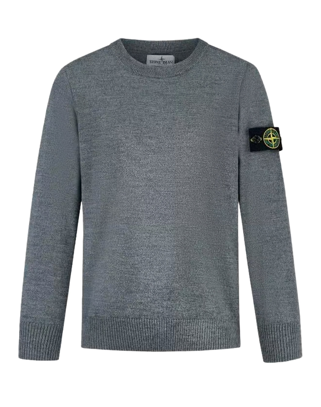 MAGLIONE CON PATCH LOGATA LATERALE