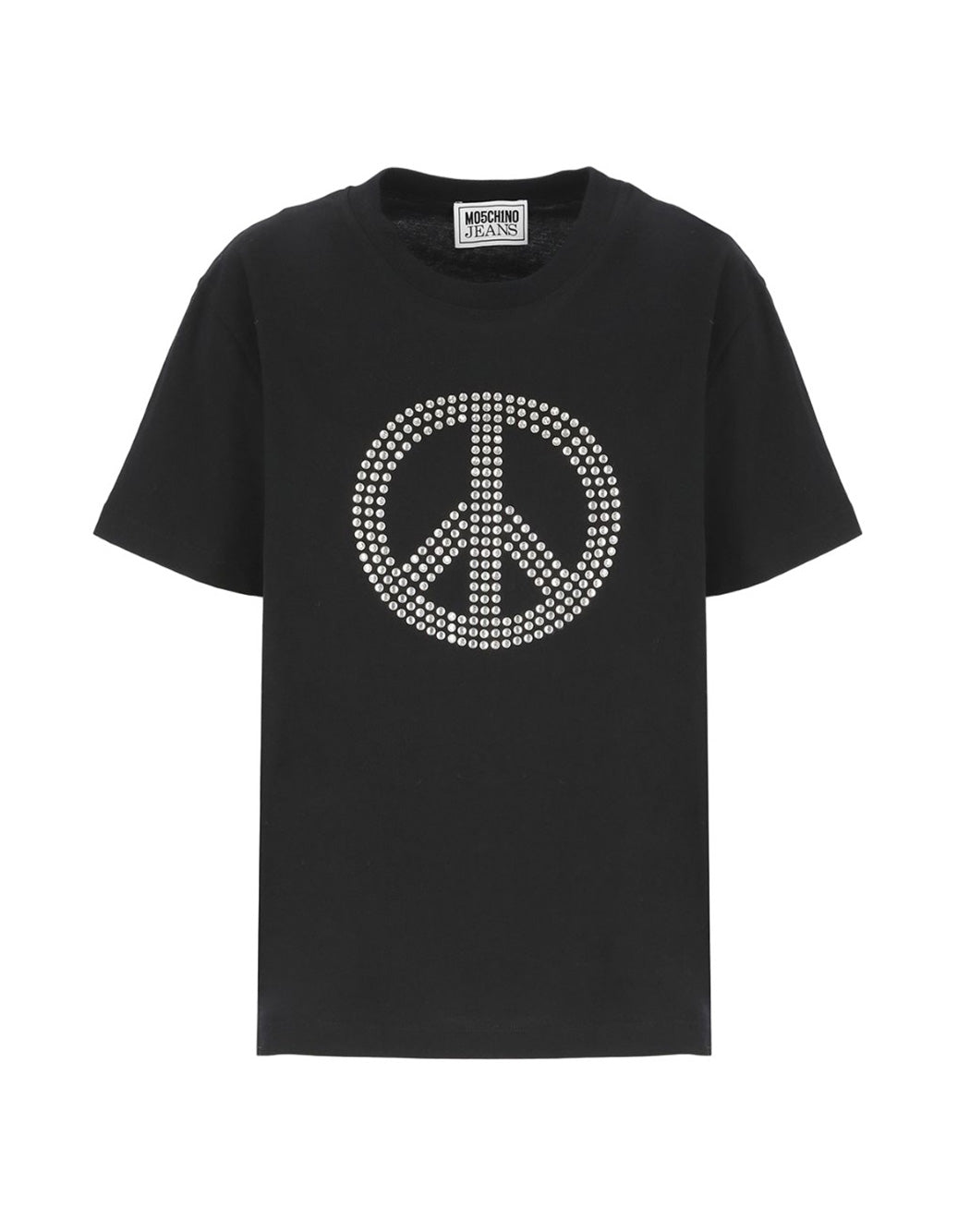 T-SHIRT WITH RHINESTONE ON THE FRONT