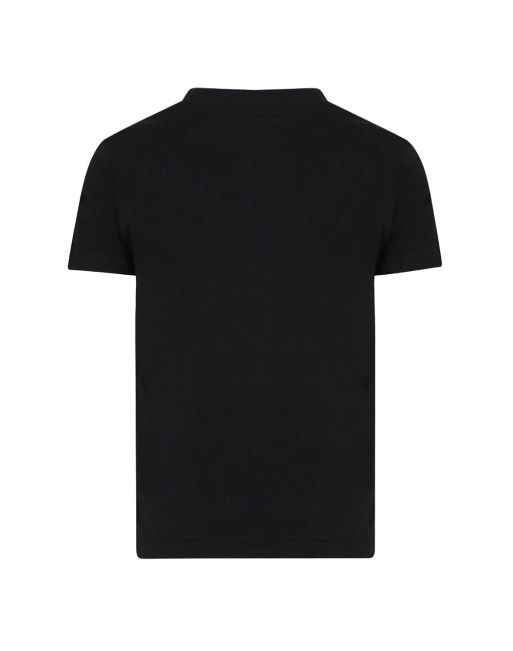 Lacoste T-SHIRT CON MINILOGO FRONTALE Nero