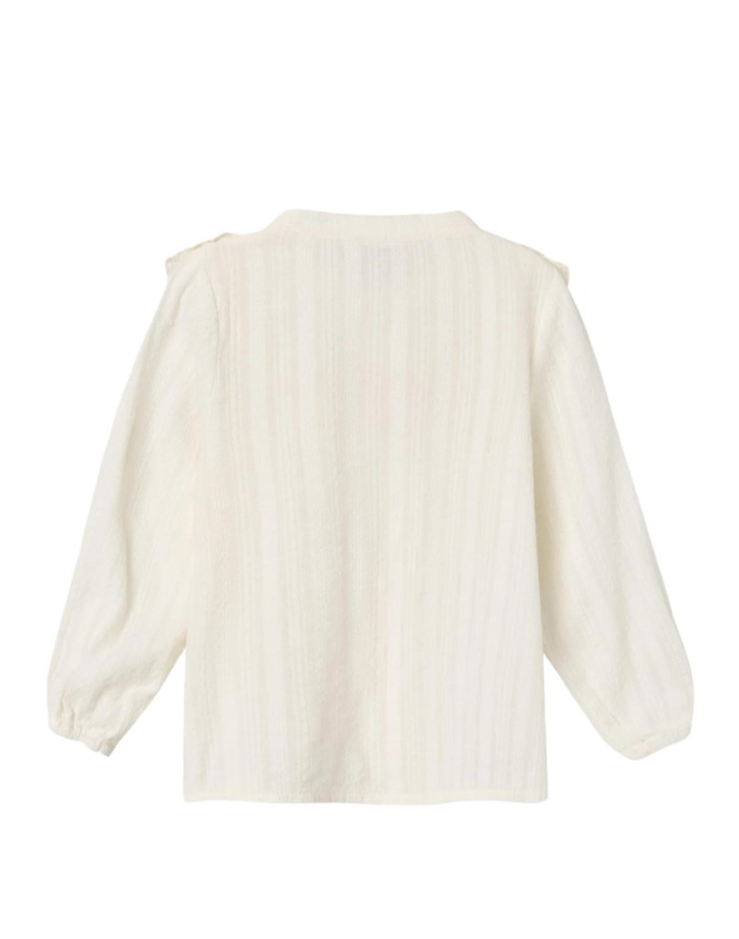 Name It CAMICIA CON ROUCHES E COLLO A PISTAGNA Neutro