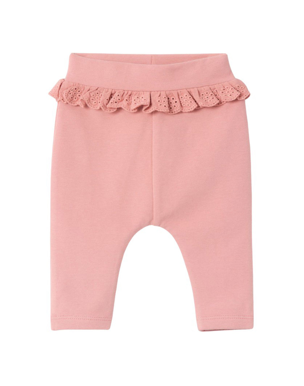Name It PANTALONI CASUAL CON DETTAGLIO IN PIZZO Rosa