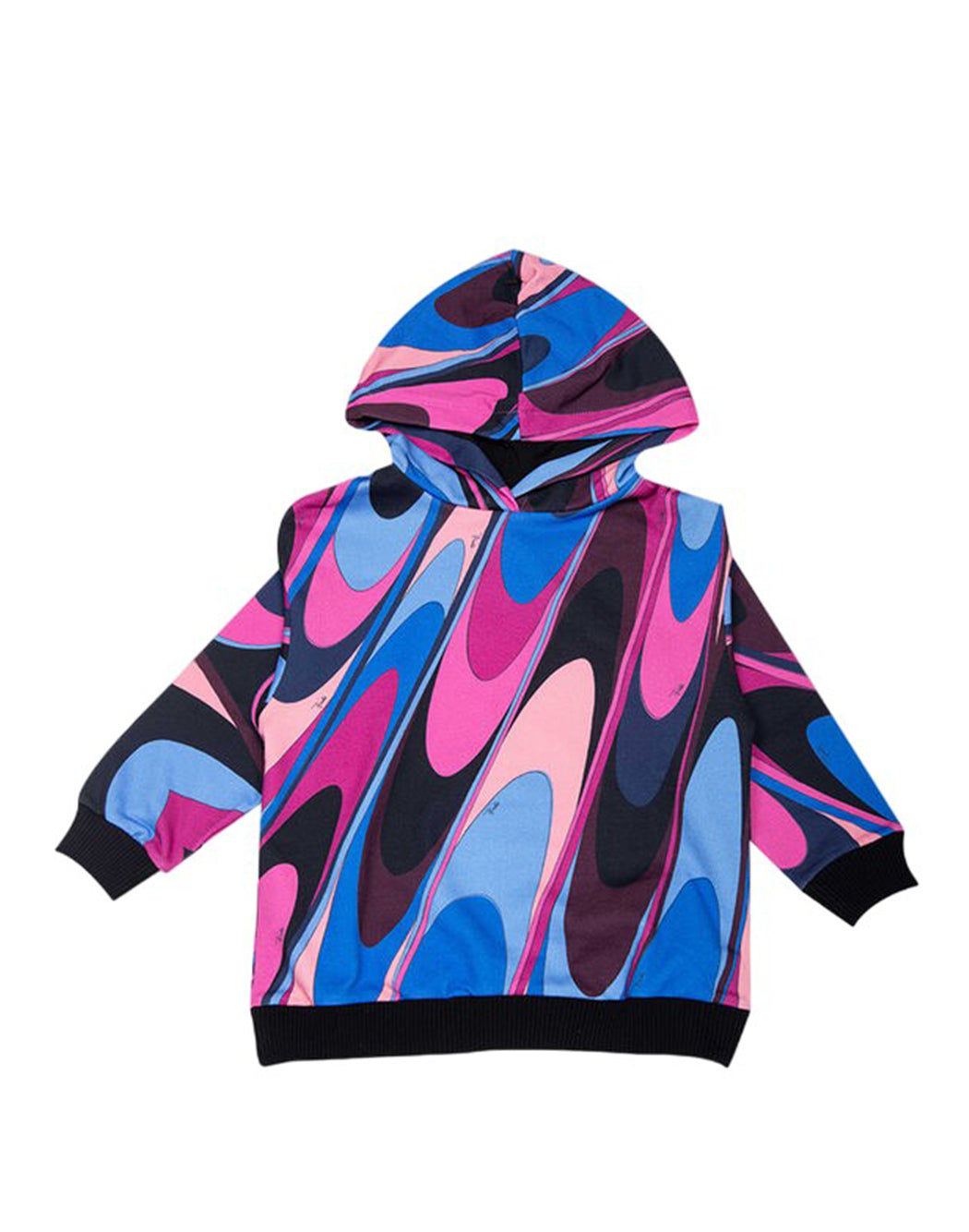 Hoodie with all-over printing