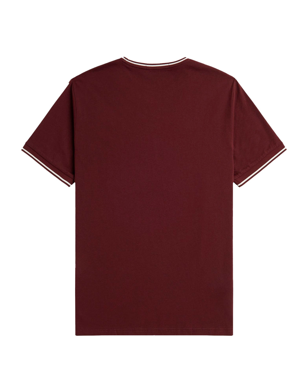 "Fred Perry T-SHIRT "TWIN TPPED" Rosso"