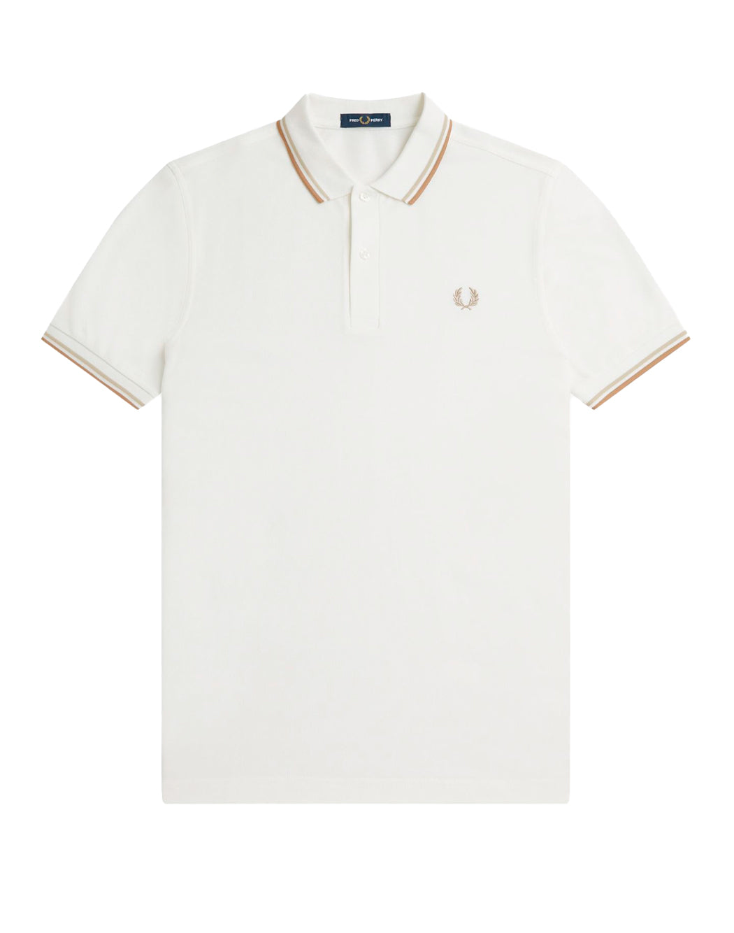 Fred Perry POLO CON LOGO Bianco