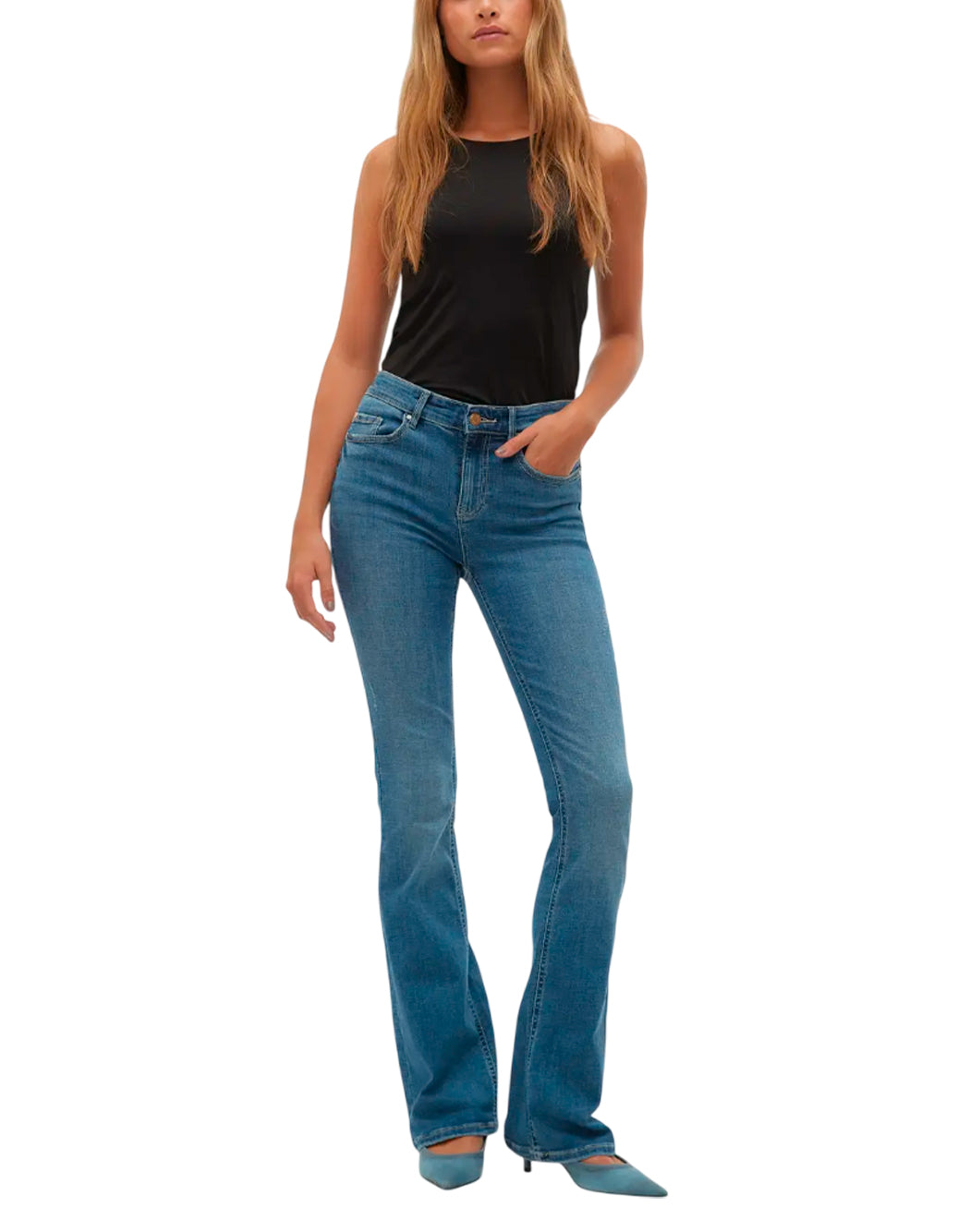 "Vero Moda "VMFLASH" JEANS 32" Blu"
