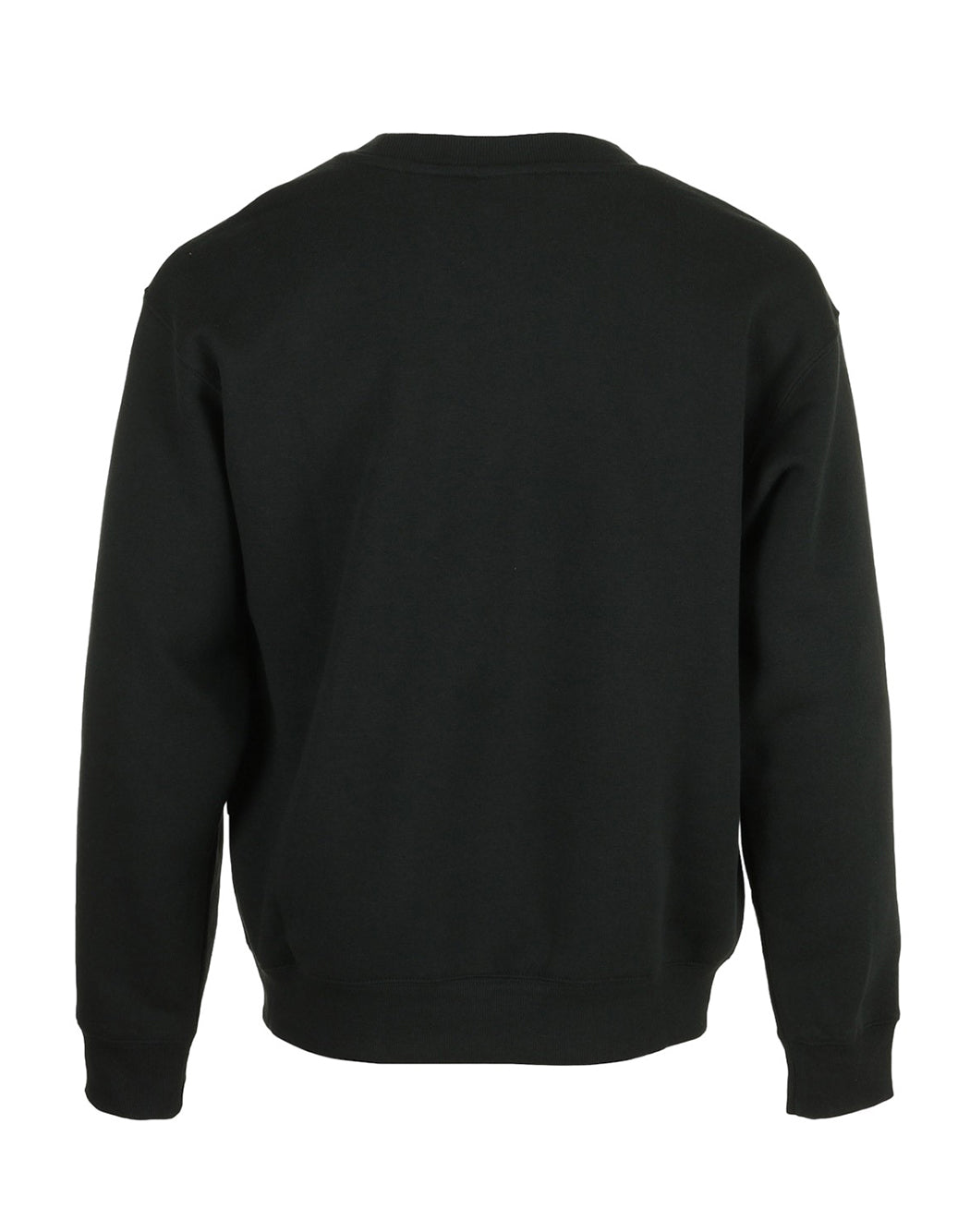 New Balance FELPA GIROCOLLO CON LOGO RICAMATO Nero