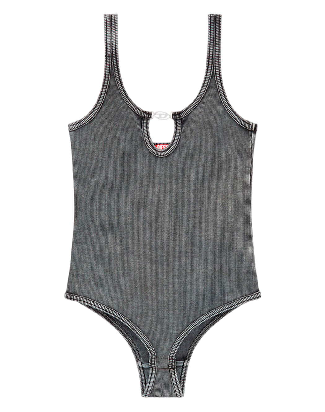 BODY D-OVAL-COTTON-RIB-BODYSUIT