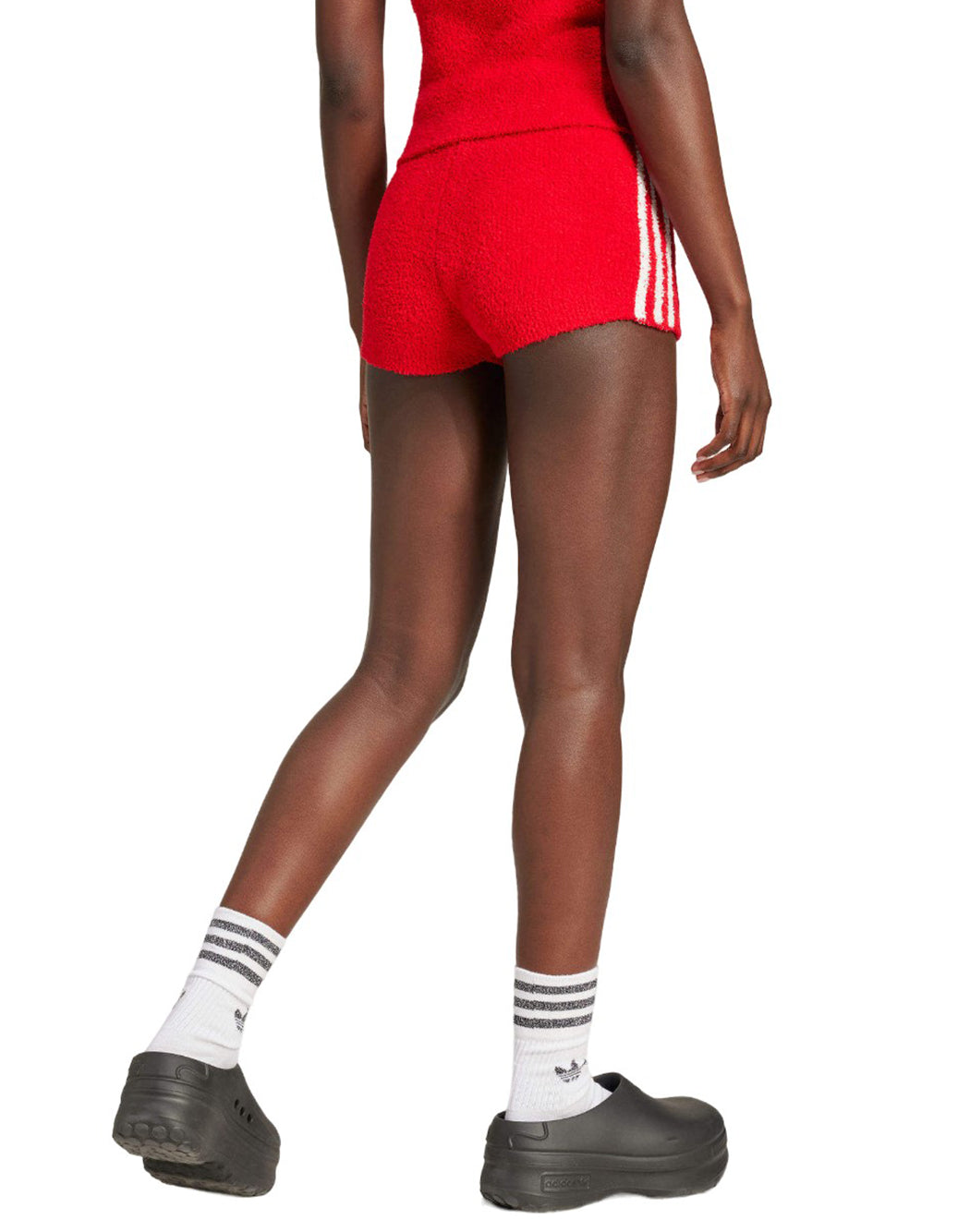 "Adidas SHORT "PREMIUM FULLY FASHIONED" Rosso"