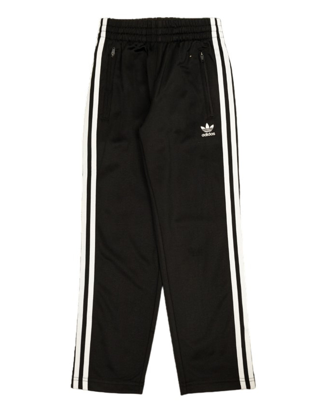 Trousers with contrasting logo