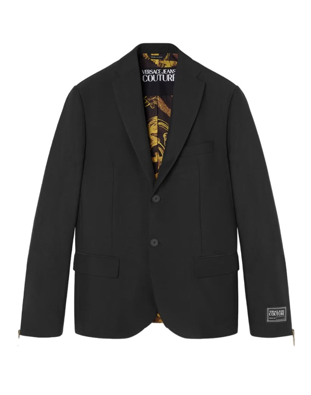 BLAZER CON LOGO PIECE NUMBER SUL POLSINO