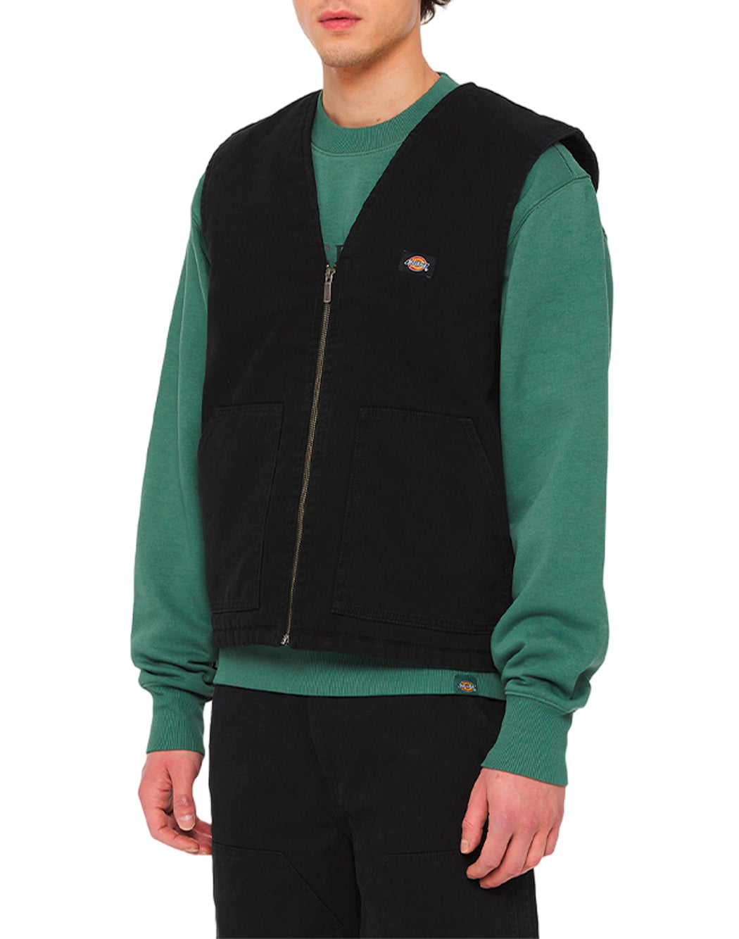 "Dickies GILET "DUCK CANVAS" Nero"