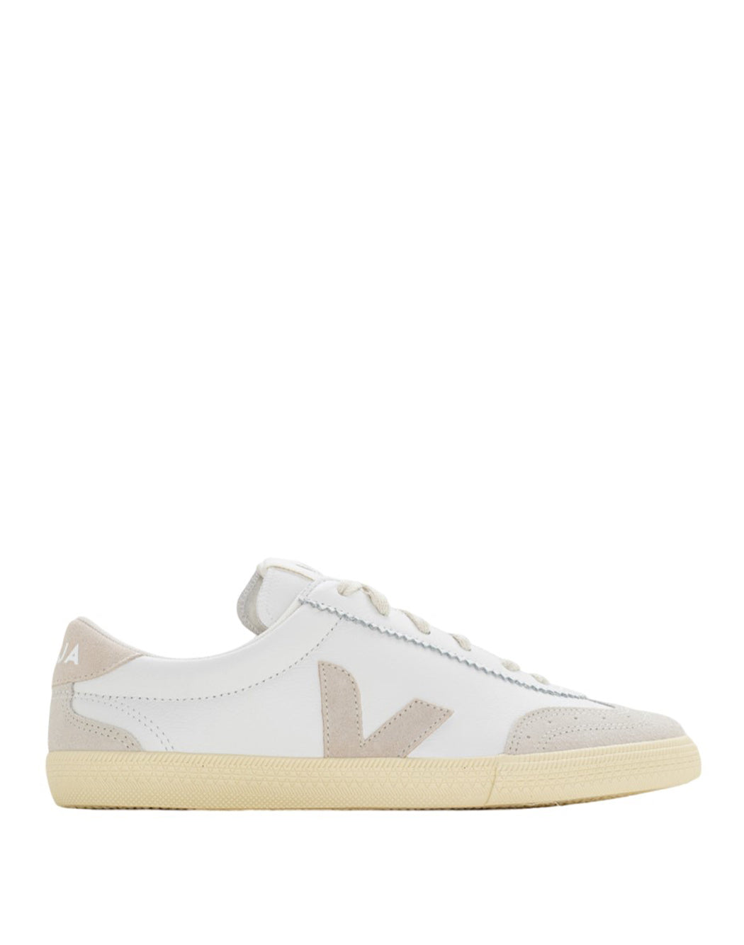 "Veja SNEAKERS "VOLLEY LEATHER" Bianco"
