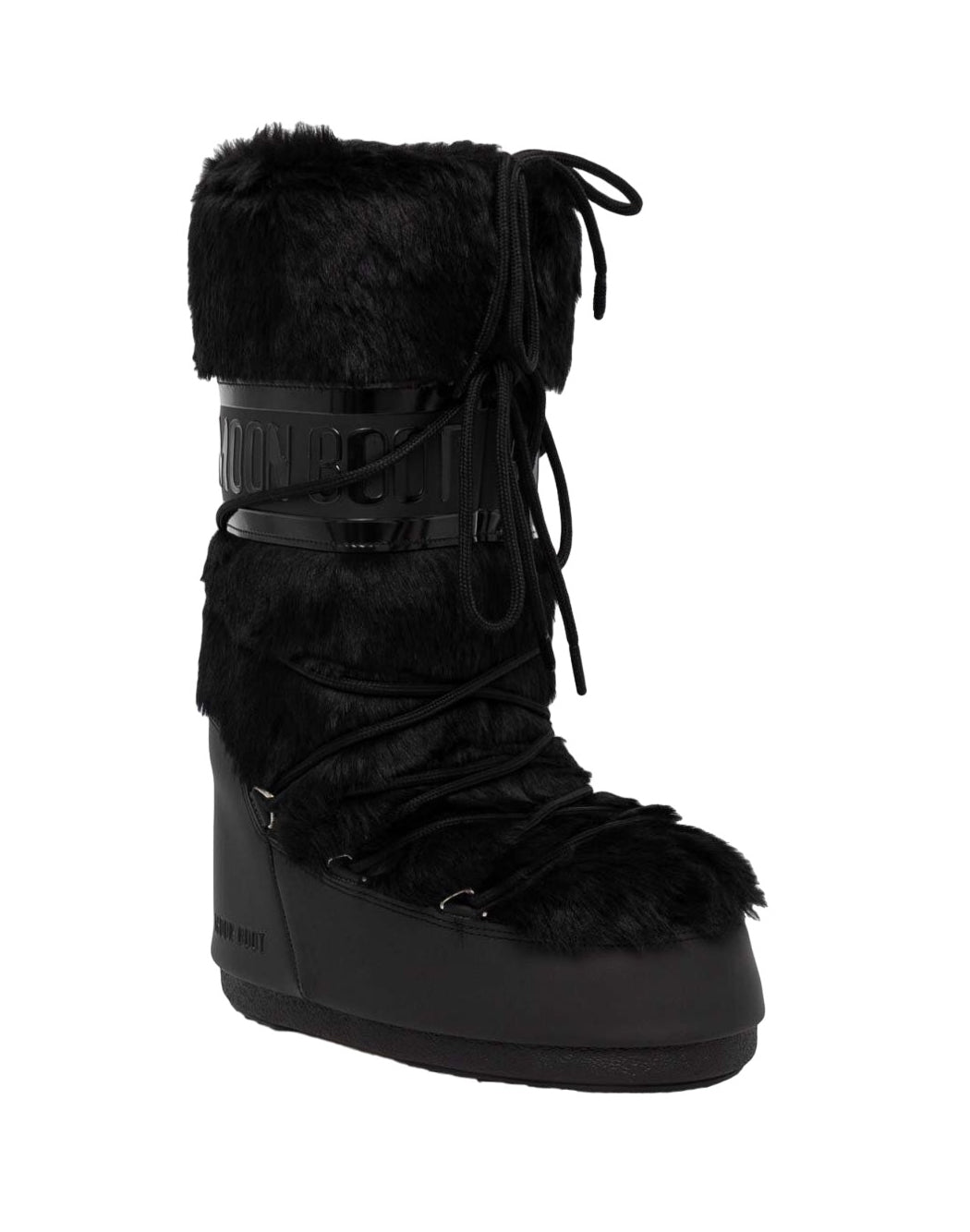 "Moon Boot STIVALI DA NEVE "ICON FAUX" Nero"