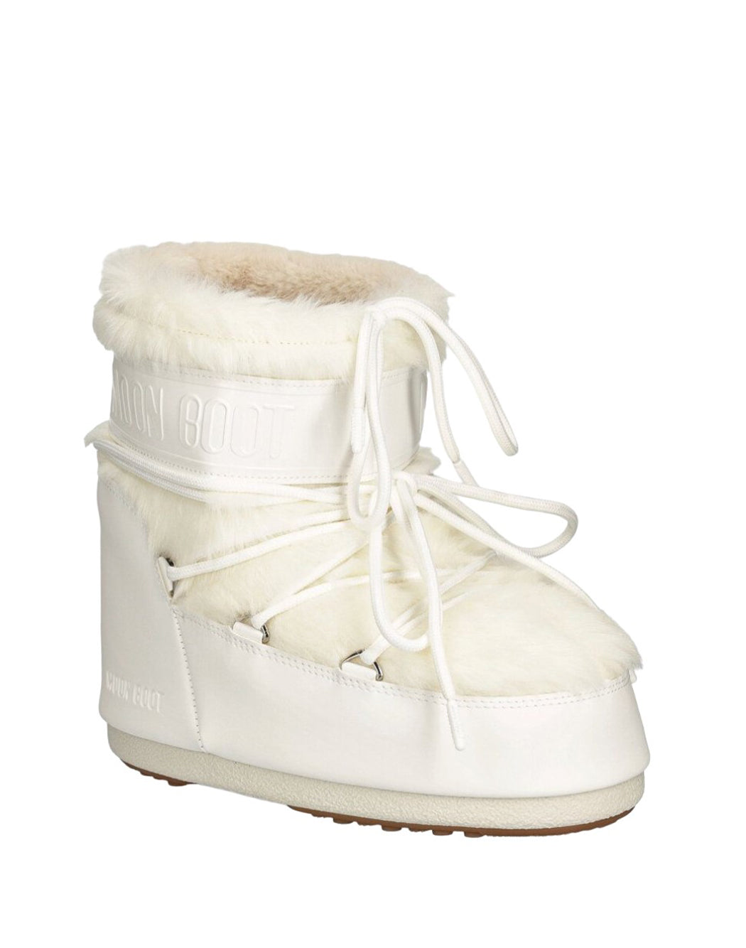 "Moon Boot STIVALETTI DA NEVE "ICON FAUX" Bianco"
