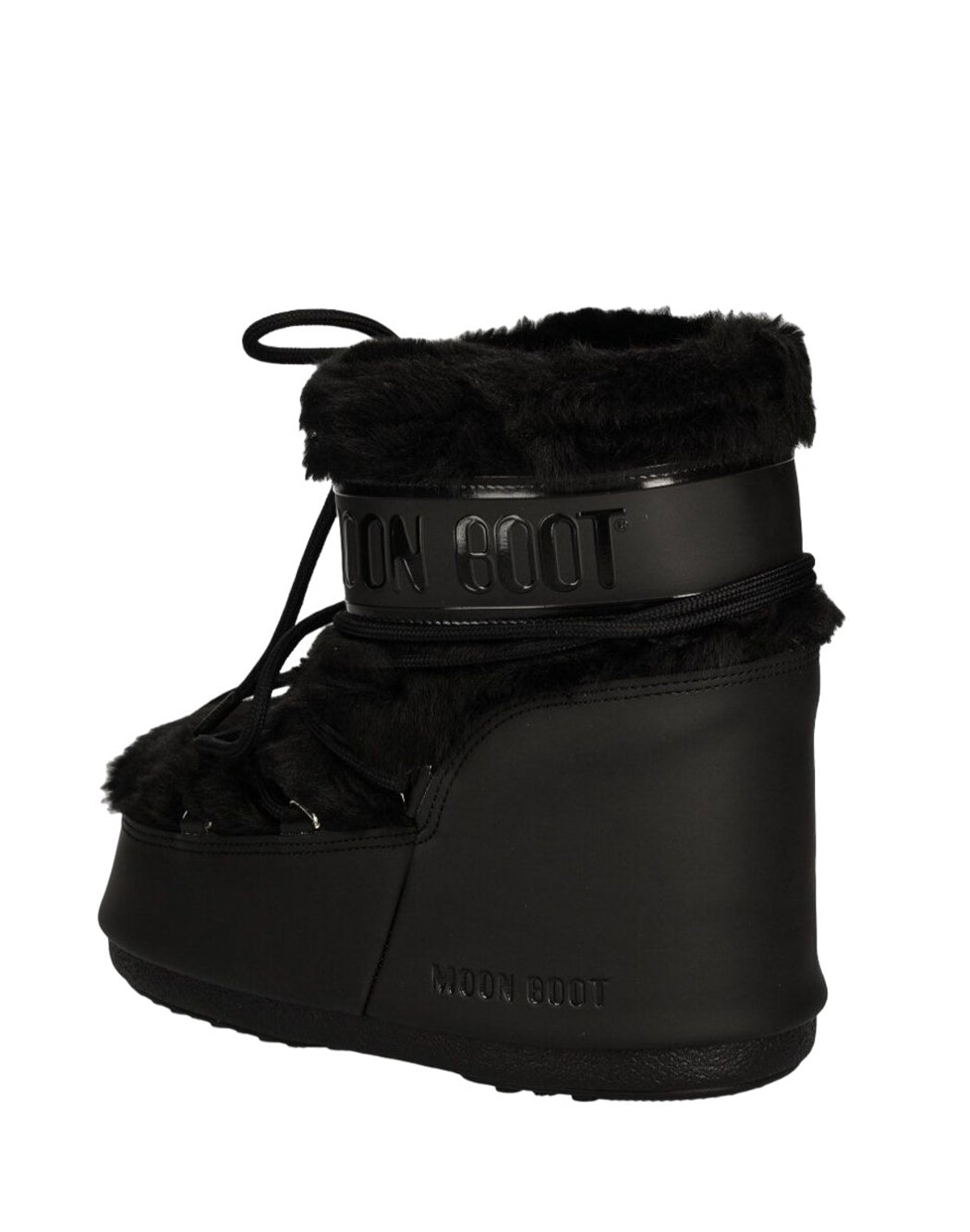 "Moon Boot STIVALETTI DA NEVE "ICON FAUX" Nero"