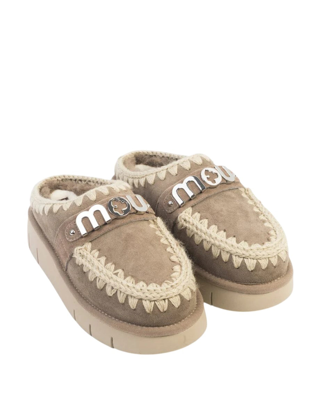 "Mou SABOT "BOUNCE CLOG" Grigio"