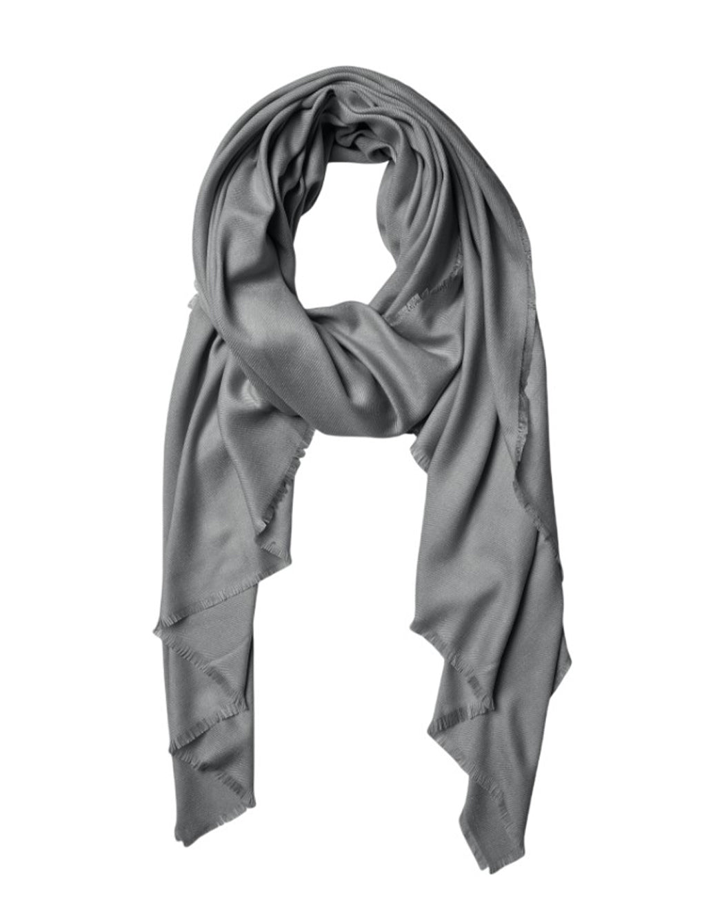 Vero Moda SCIARPA CON MINI FRANGE Grigio