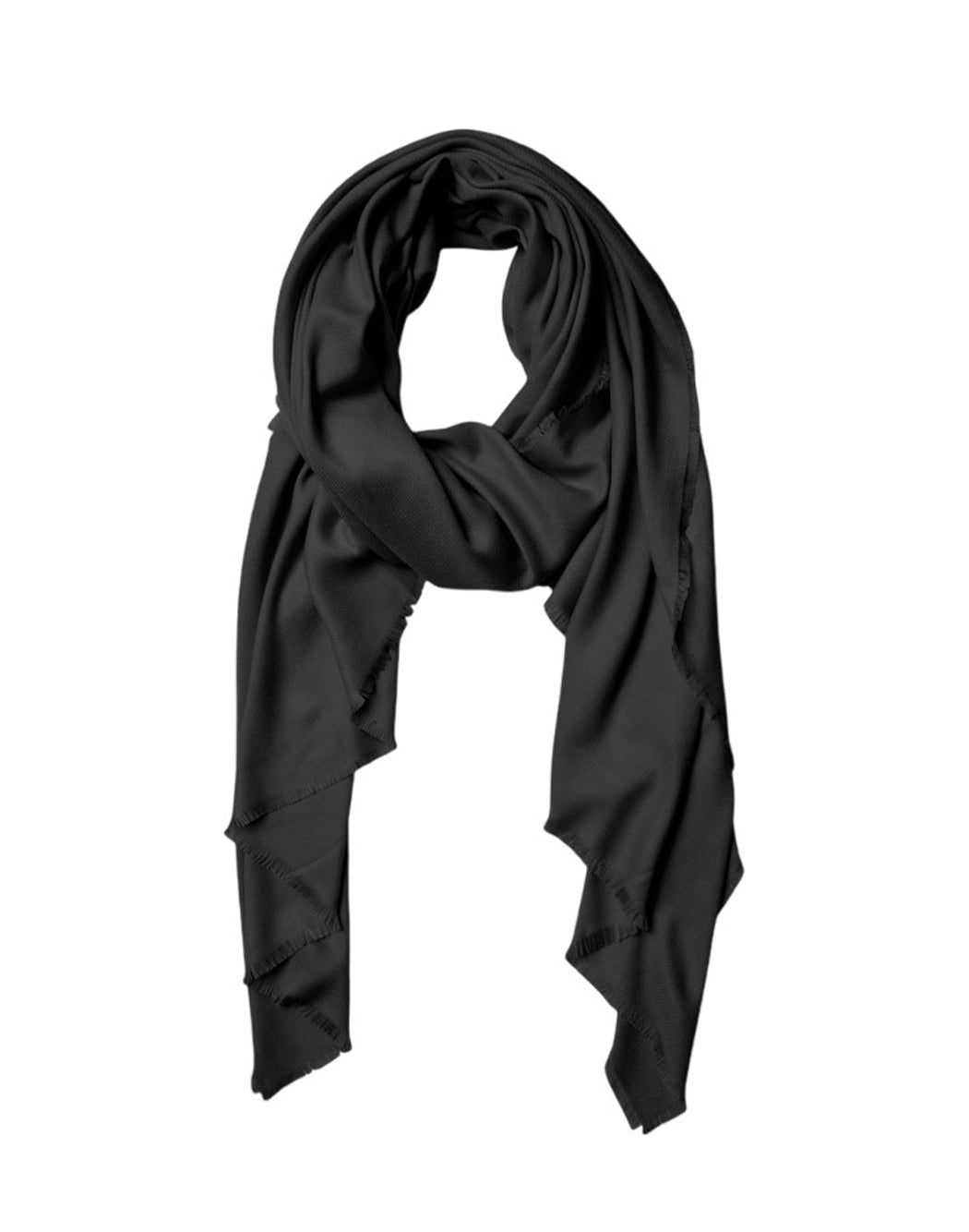 Vero Moda SCIARPA CON MINI FRANGE Nero