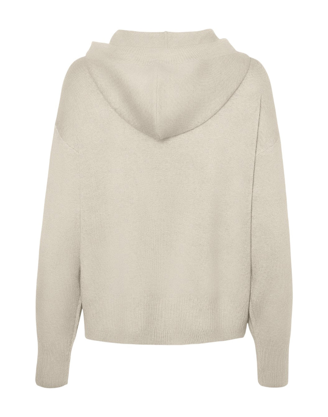 Vero Moda FELPA REGULAR CON CAPPUCCIO Neutro