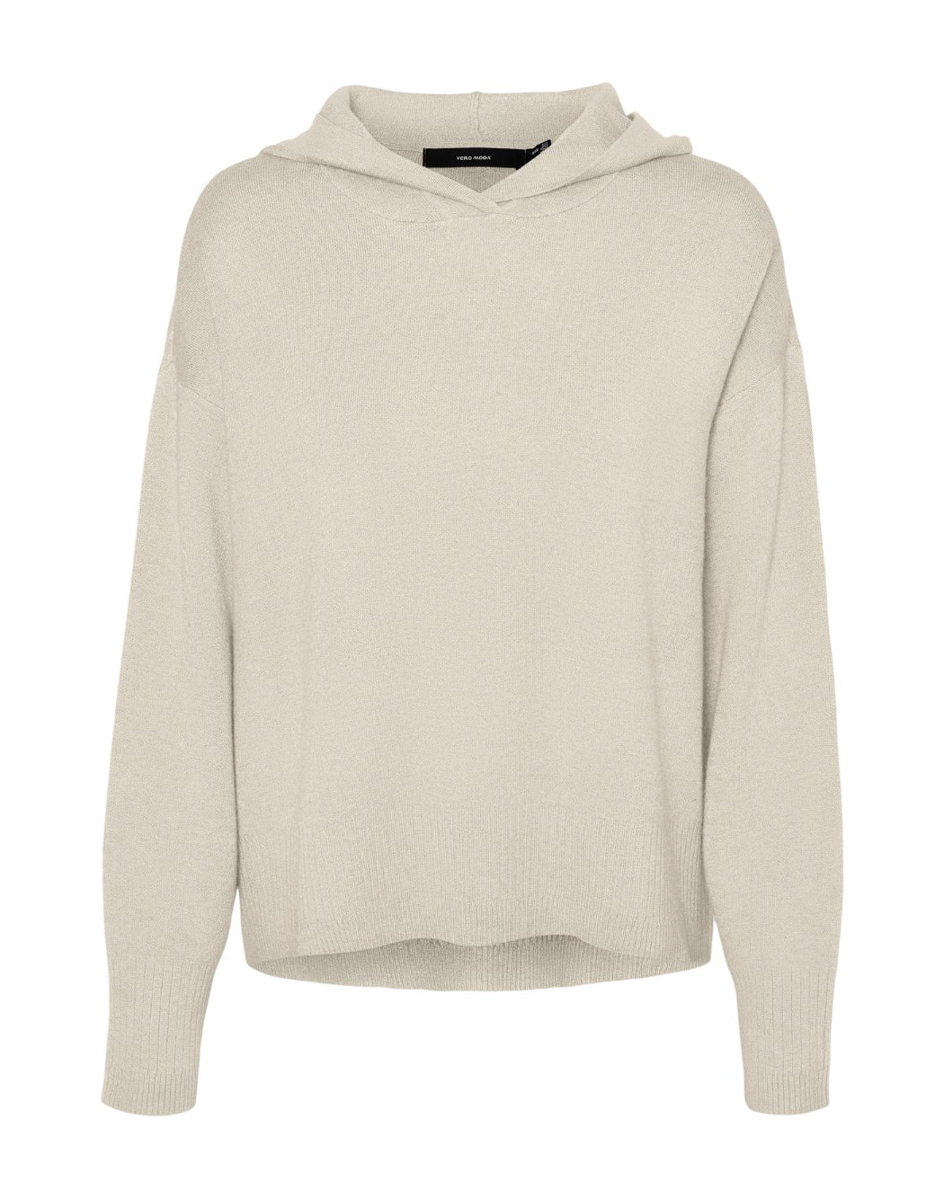 Vero Moda FELPA REGULAR CON CAPPUCCIO Neutro