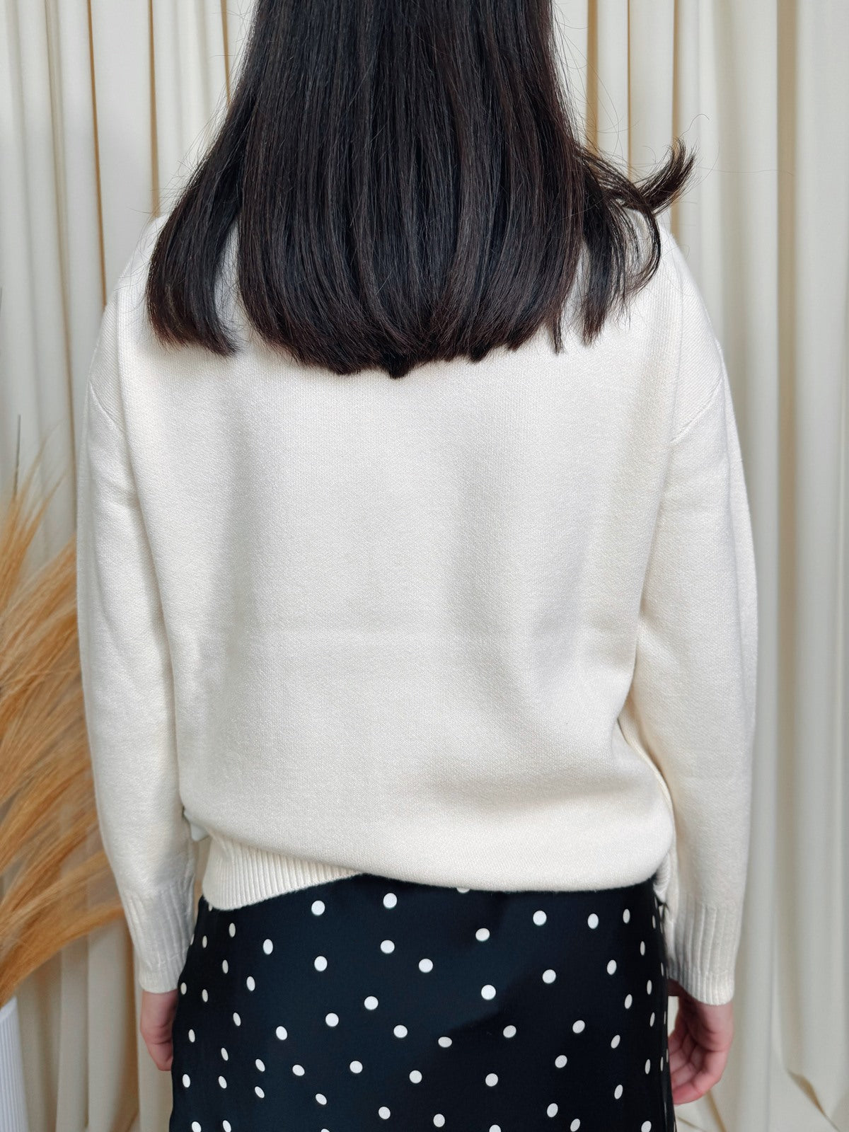 Vero Moda PULLOVER LUNGO Neutro