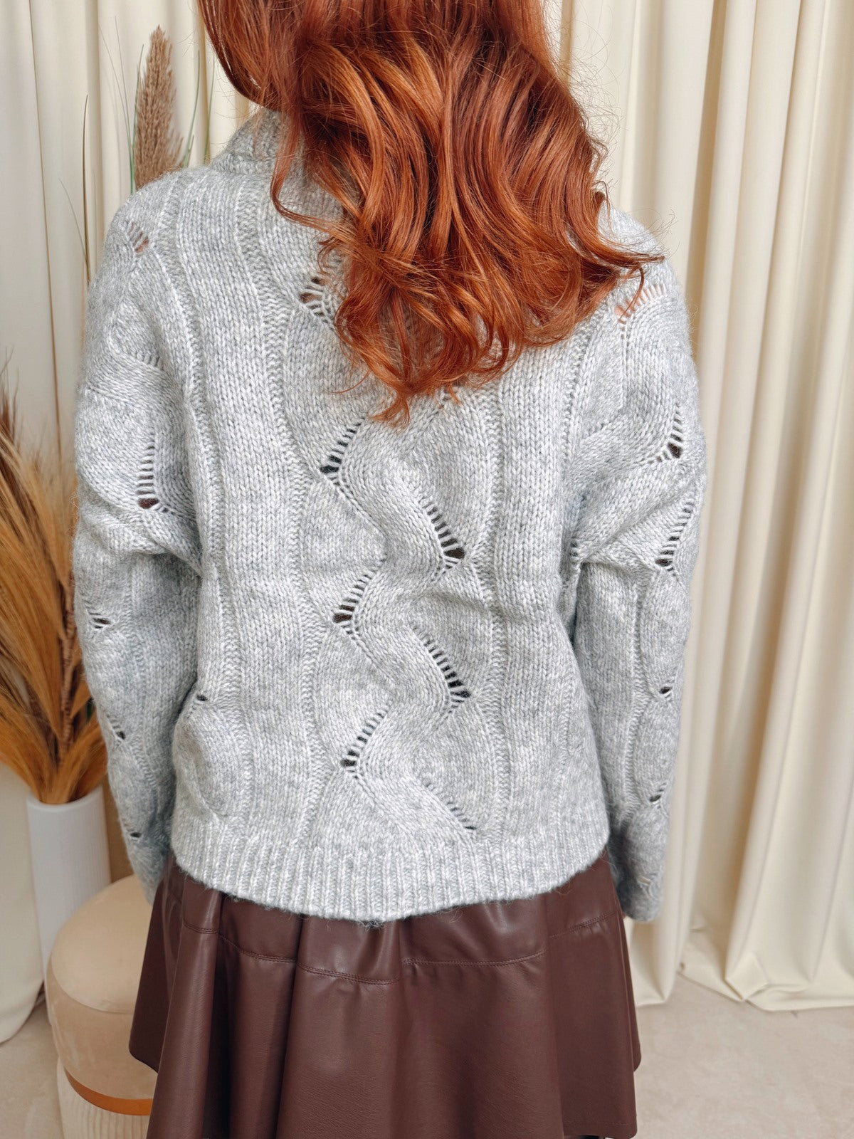 "Vero Moda MAGLIONE "VMLINA" Grigio"