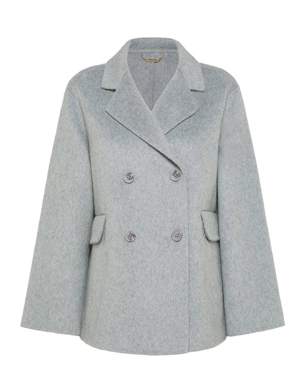 Short coat with collar