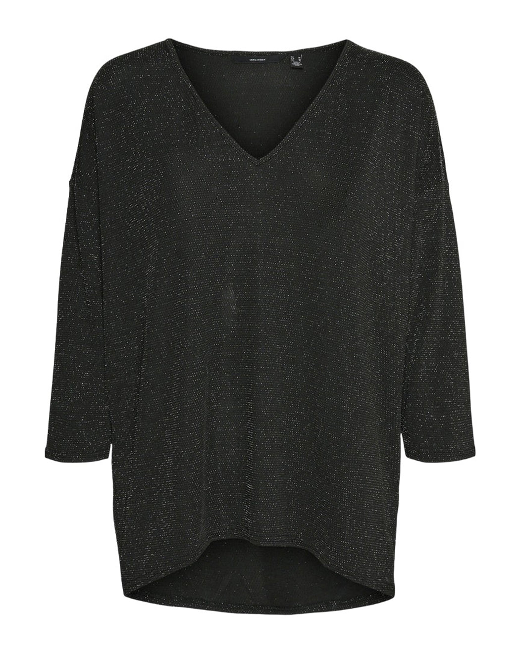Vero Moda BLUSA IN LUREX Nero