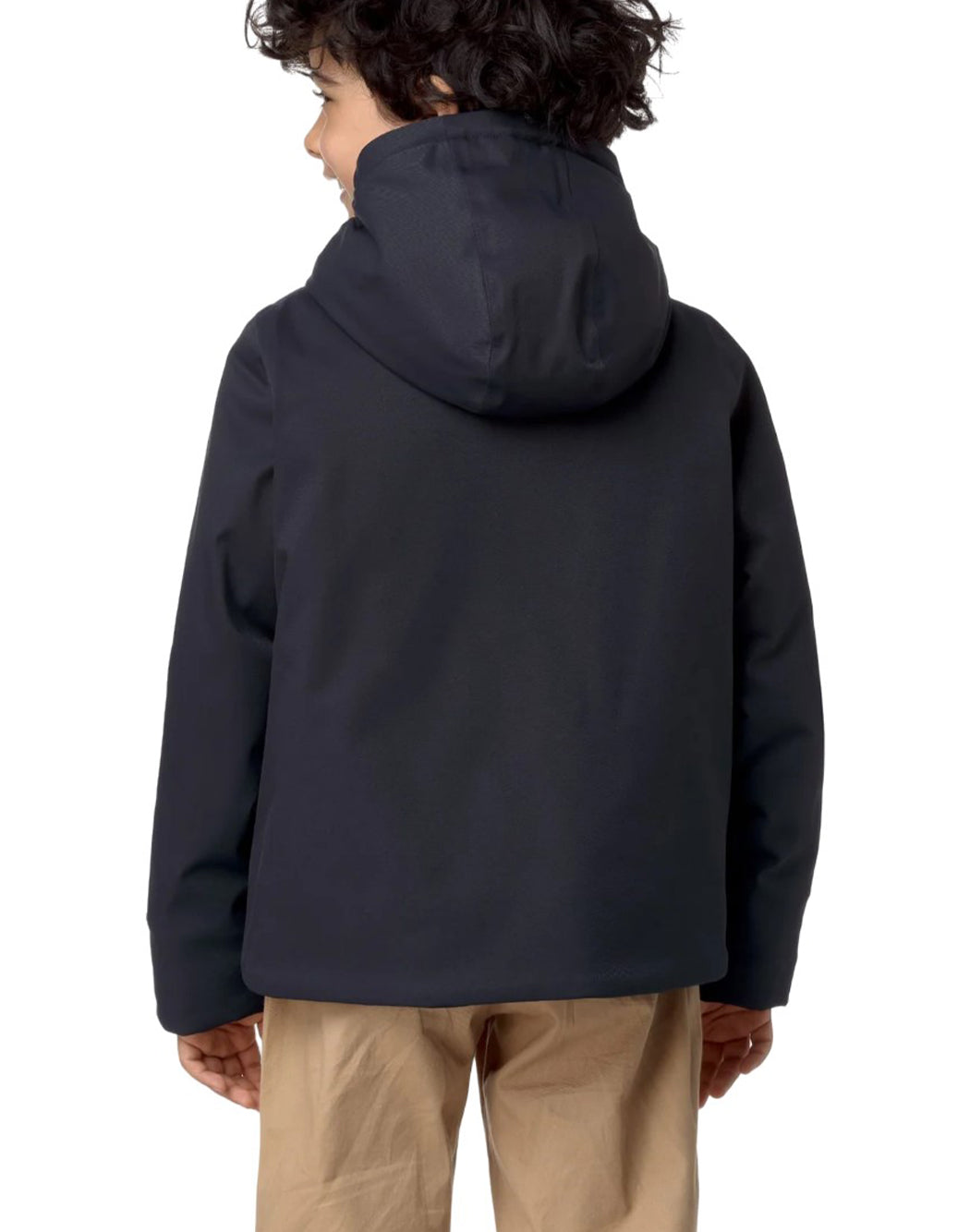 K-way PIUMINO P. JACKO TWILL MARMOTTA Blu