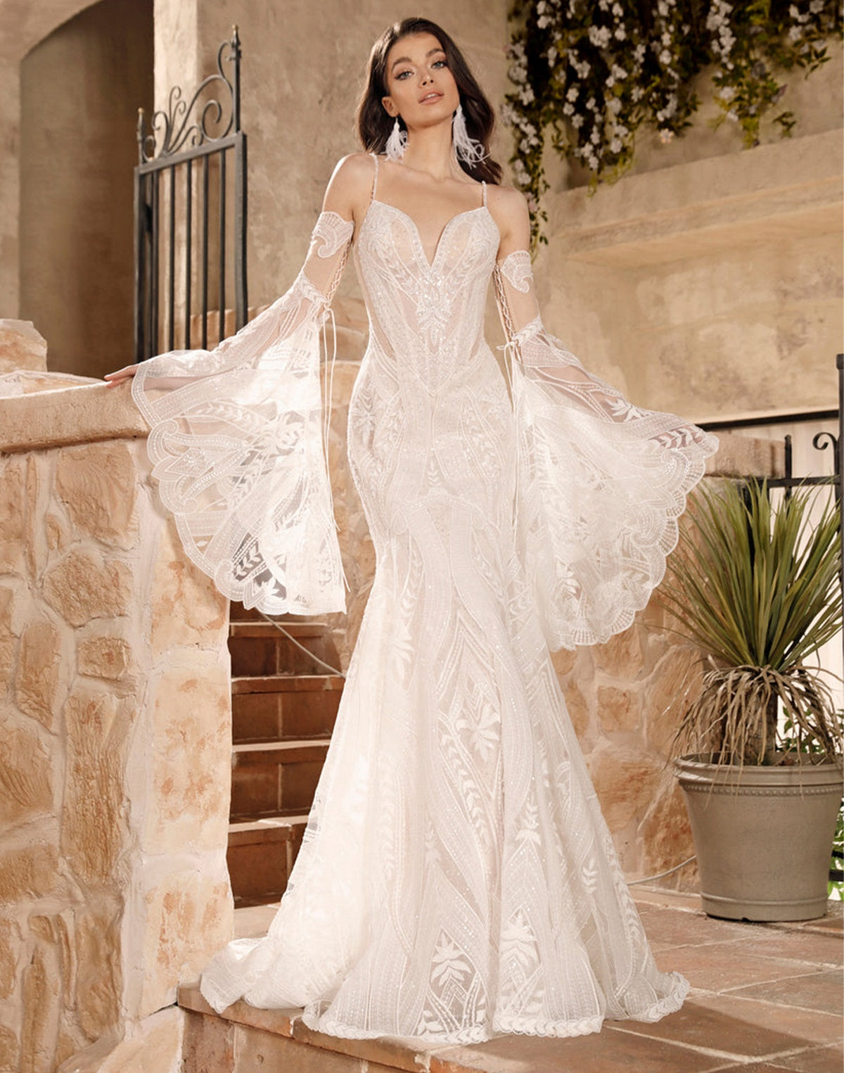 Amber J.ho Couture  Bianco