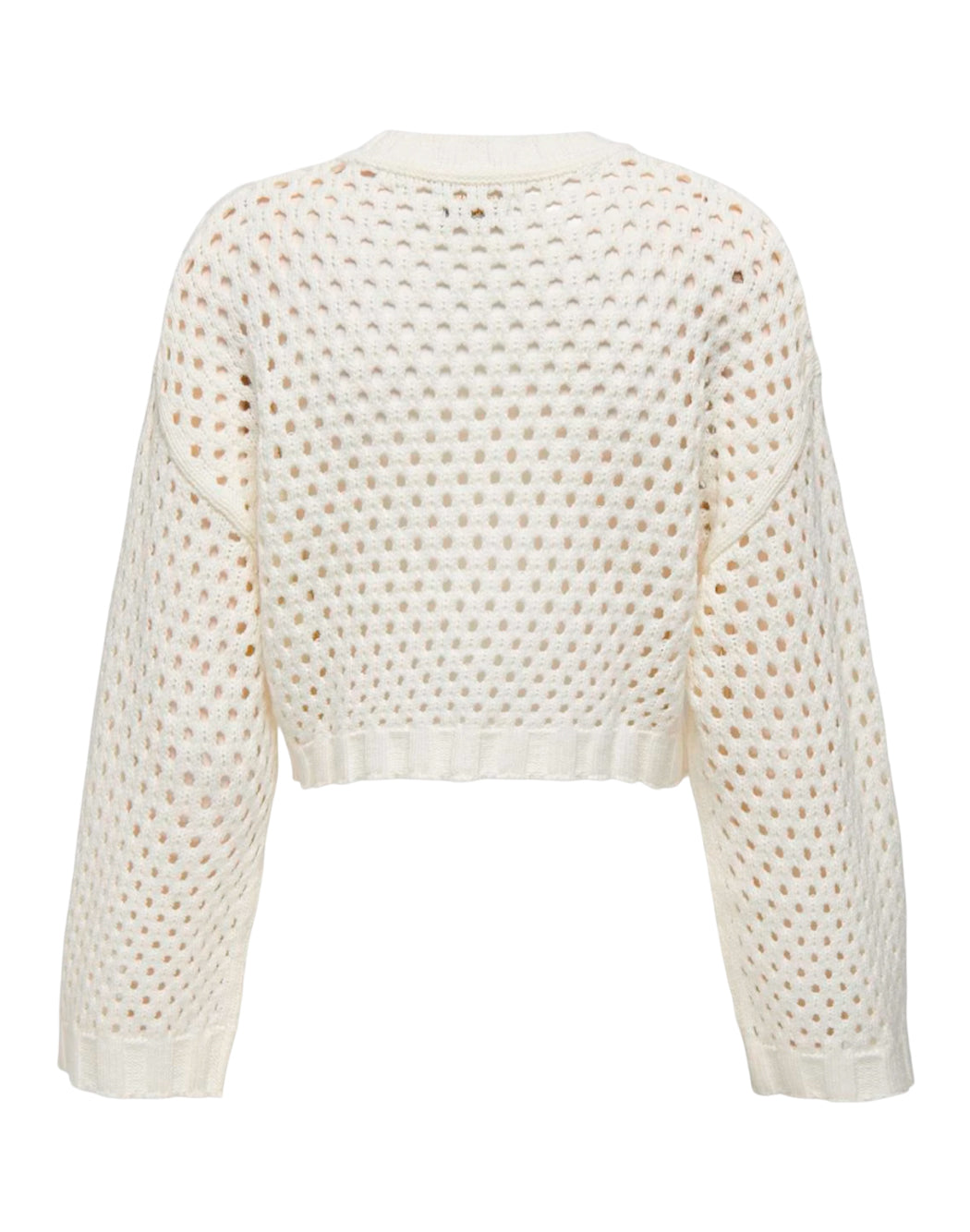 "Only "ONLSMILLA" PULLOVER CORTO Bianco"