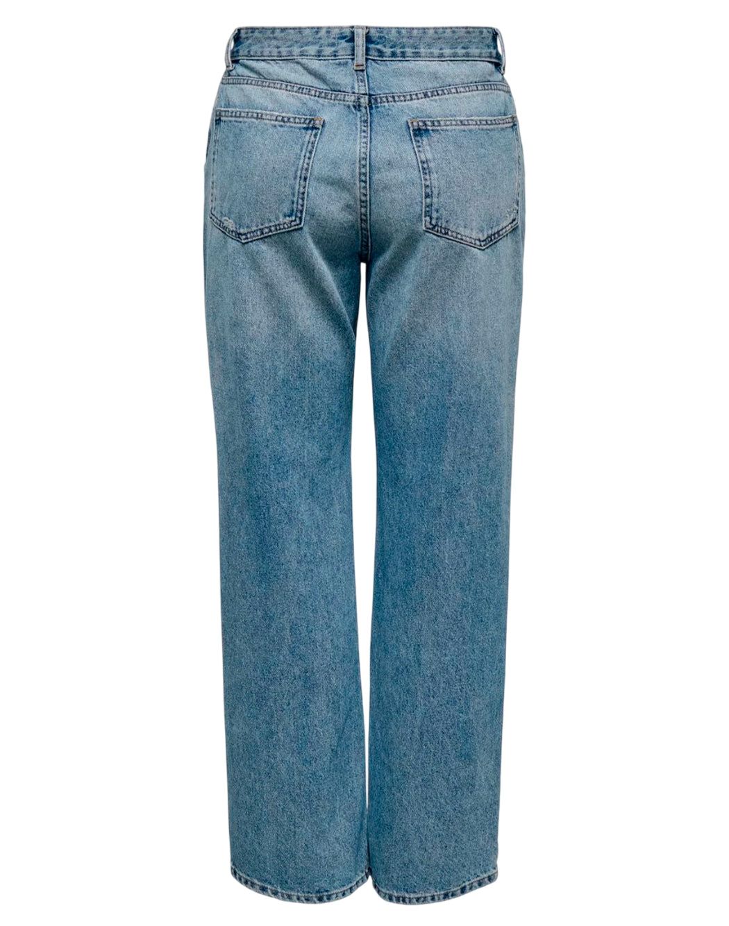 "Only "ONLELLA MW STRAIGHT" JEANS 32" Blu"