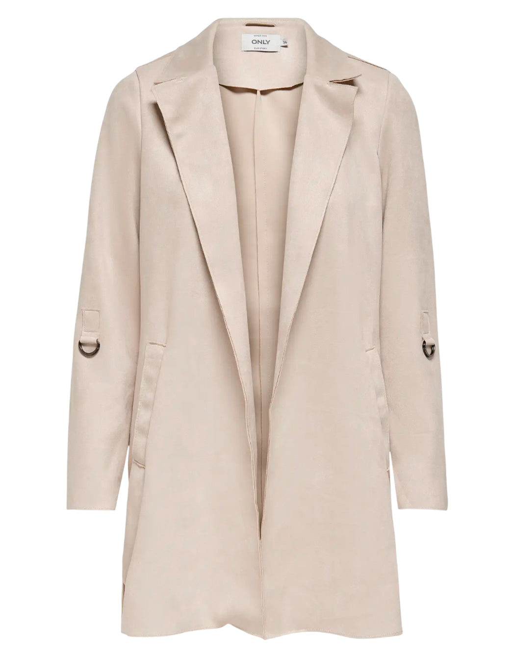 "Only "ONLJOLINE" SUEDE BLAZER Neutro"