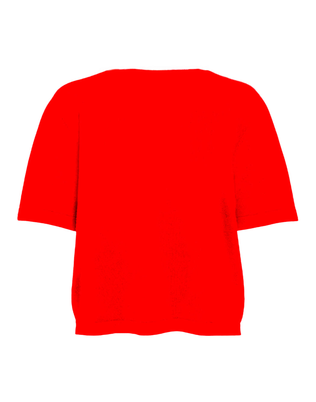 "Vero Moda "VMSILJE 2/4 " PULLOVER A MANICA CORTA Rosso"