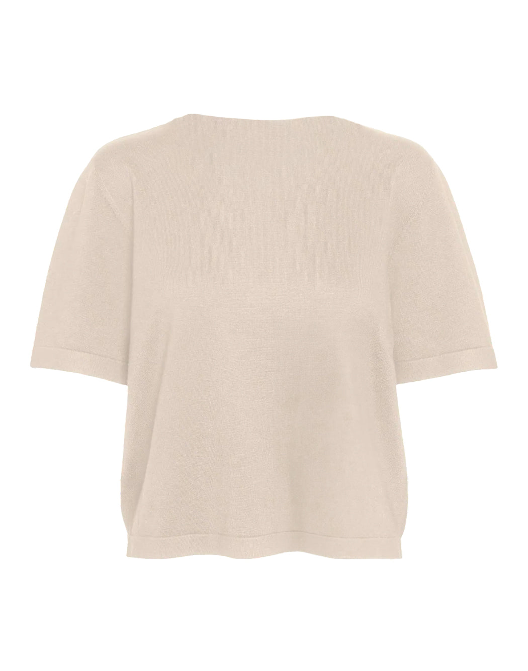 "Vero Moda "VMSILJE 2/4 " PULLOVER A MANICA CORTA Neutro"