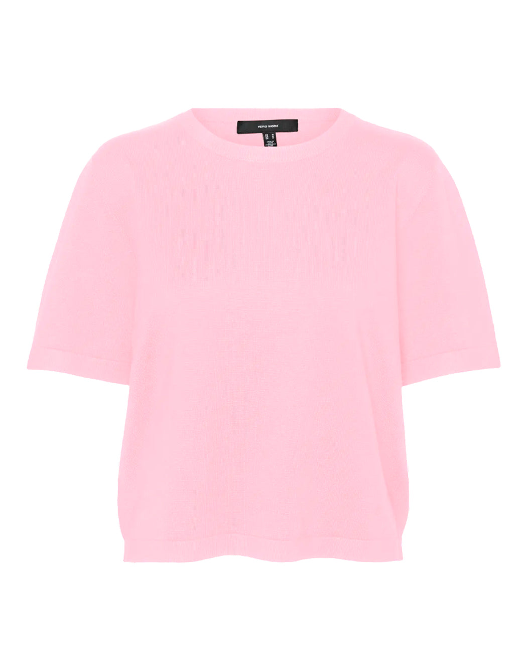 "Vero Moda "VMSILJE 2/4 " PULLOVER A MANICA CORTA Rosa"