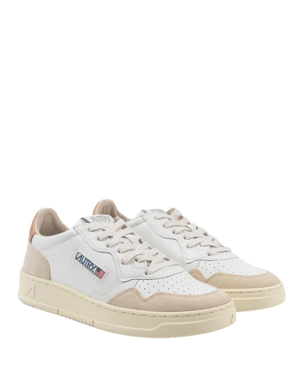 Autry SNEAKERS MEDALIST LOW IN PELLE E SUEDE Multicolor