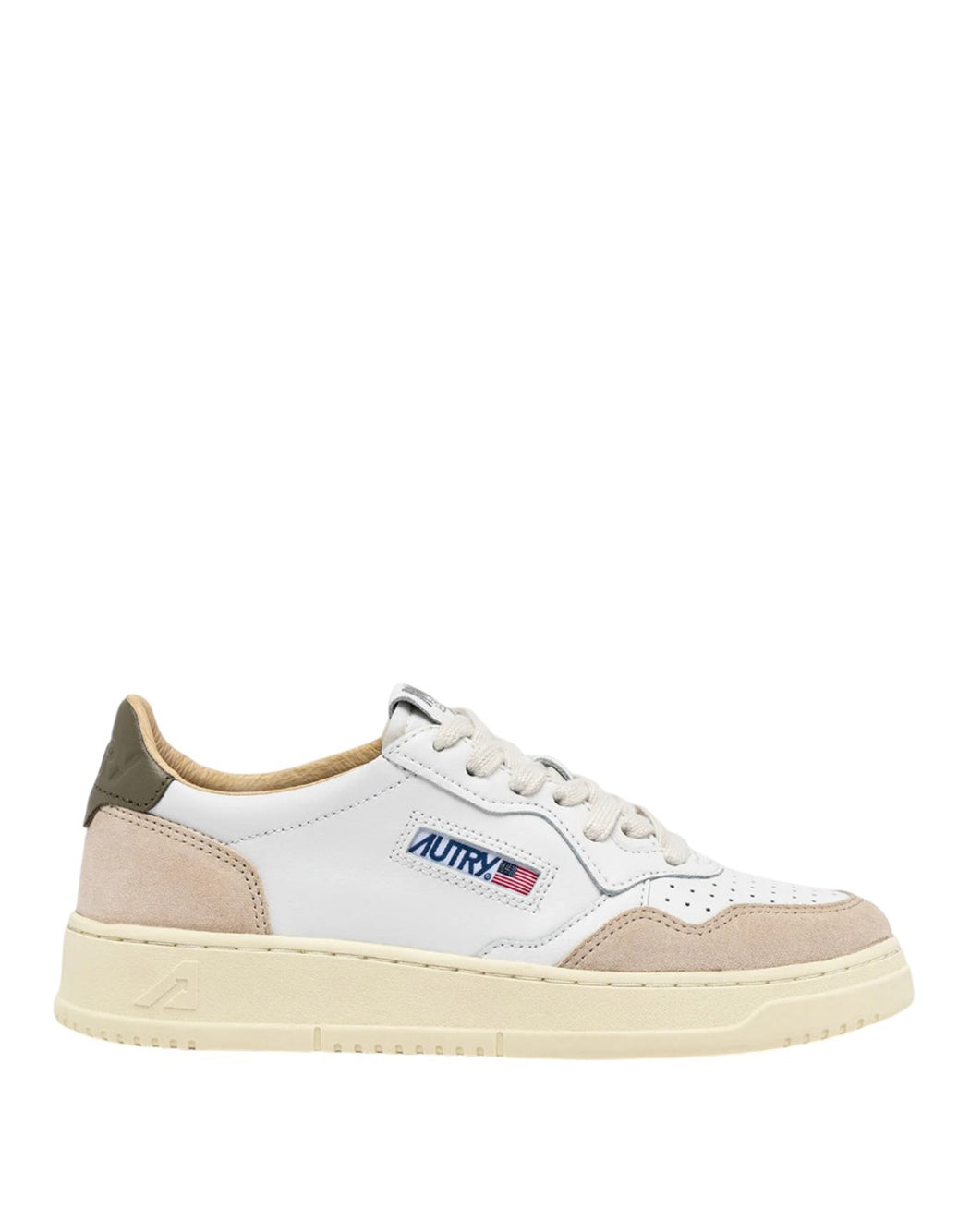 Autry SNEAKERS MEDALIST LOW IN PELLE E SUEDE Multicolor