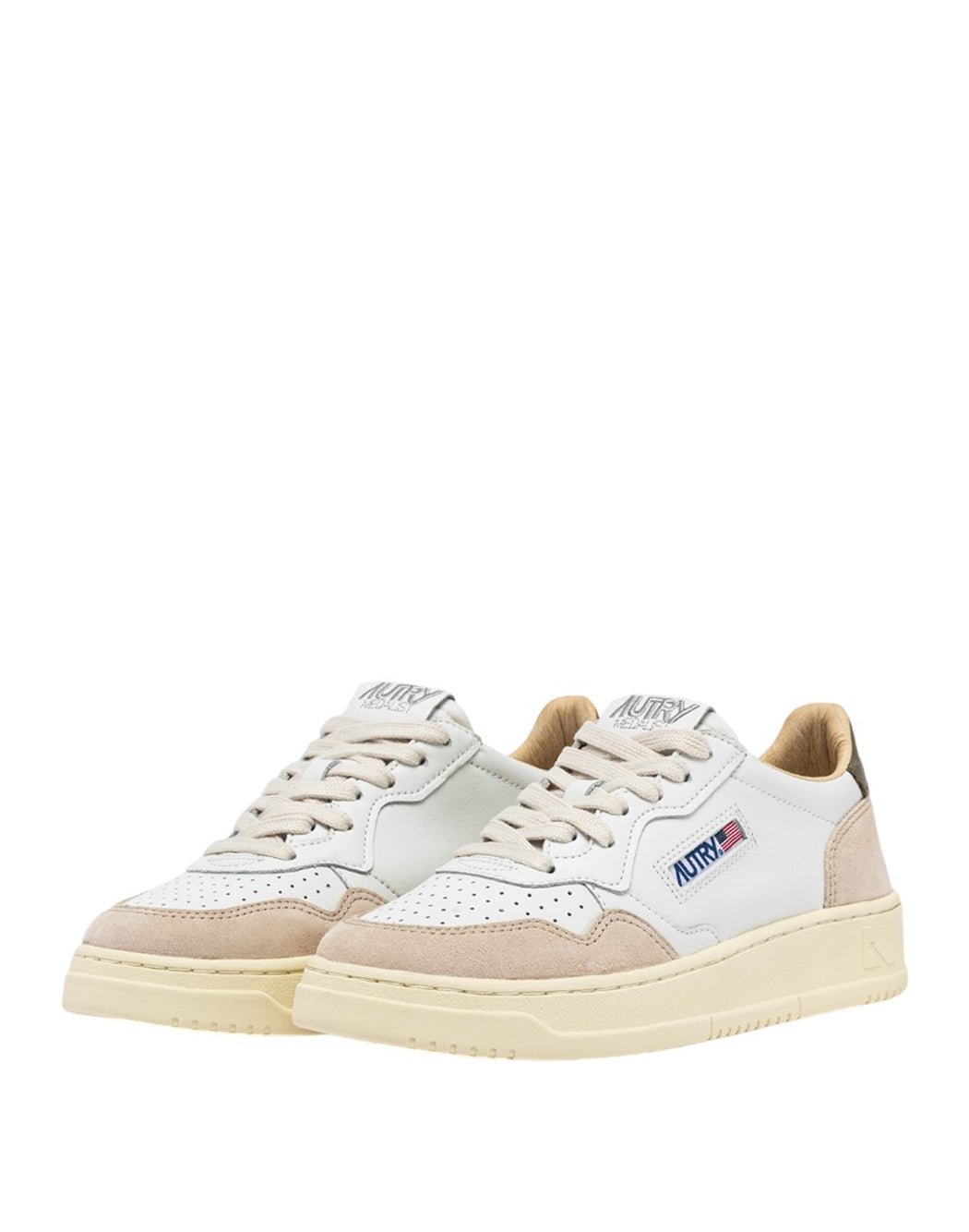 Autry SNEAKERS MEDALIST LOW IN PELLE E SUEDE Multicolor