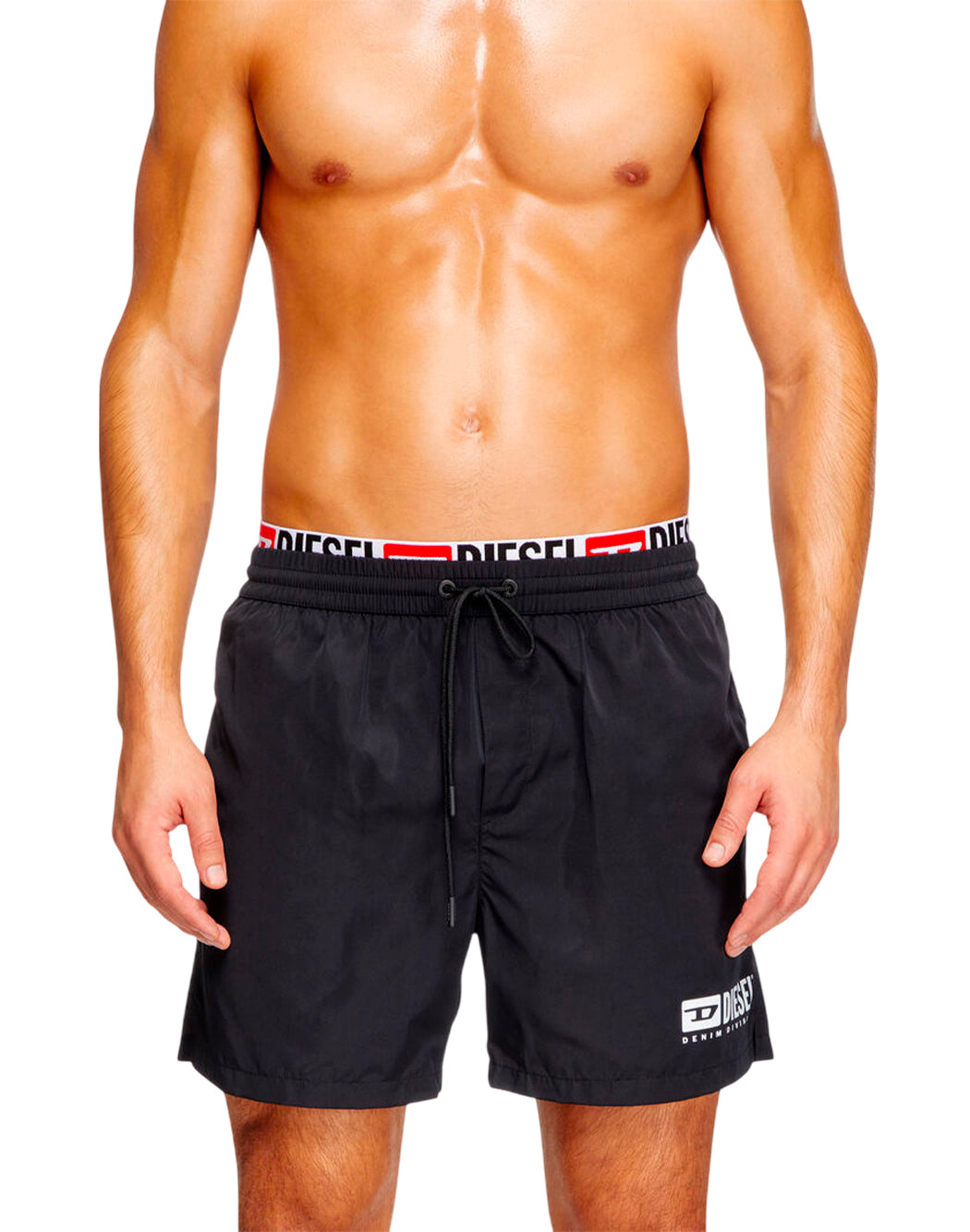 "Diesel SHORTS MARE "VISPER-41-D-NUCLEO" Nero"