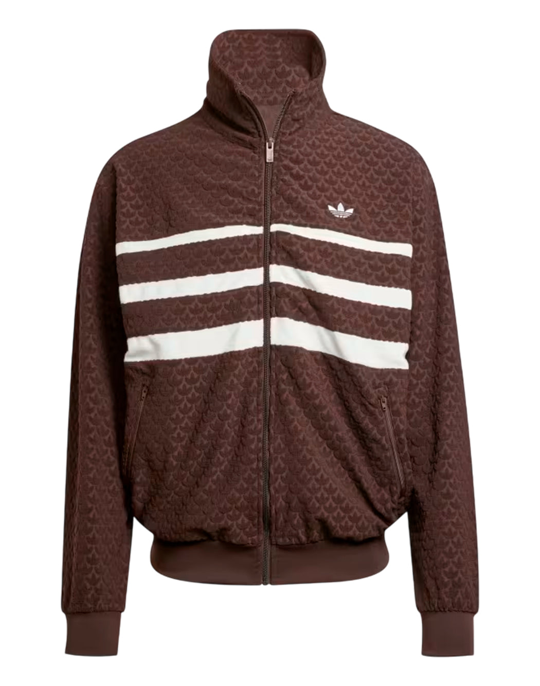 Adidas GIACCA FULL ZIP Marrone