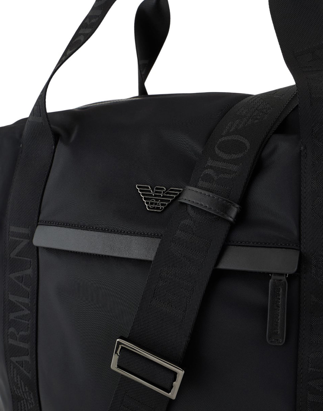 Emporio Armani BORSONE GYM BAG ASV Nero