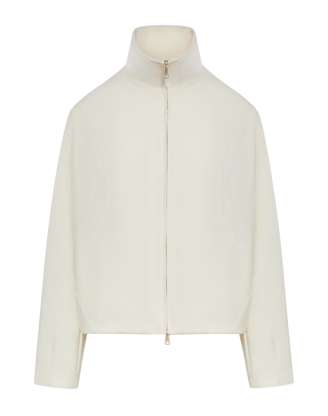 Max Mara GIACCA FULL-ZIP Bianco