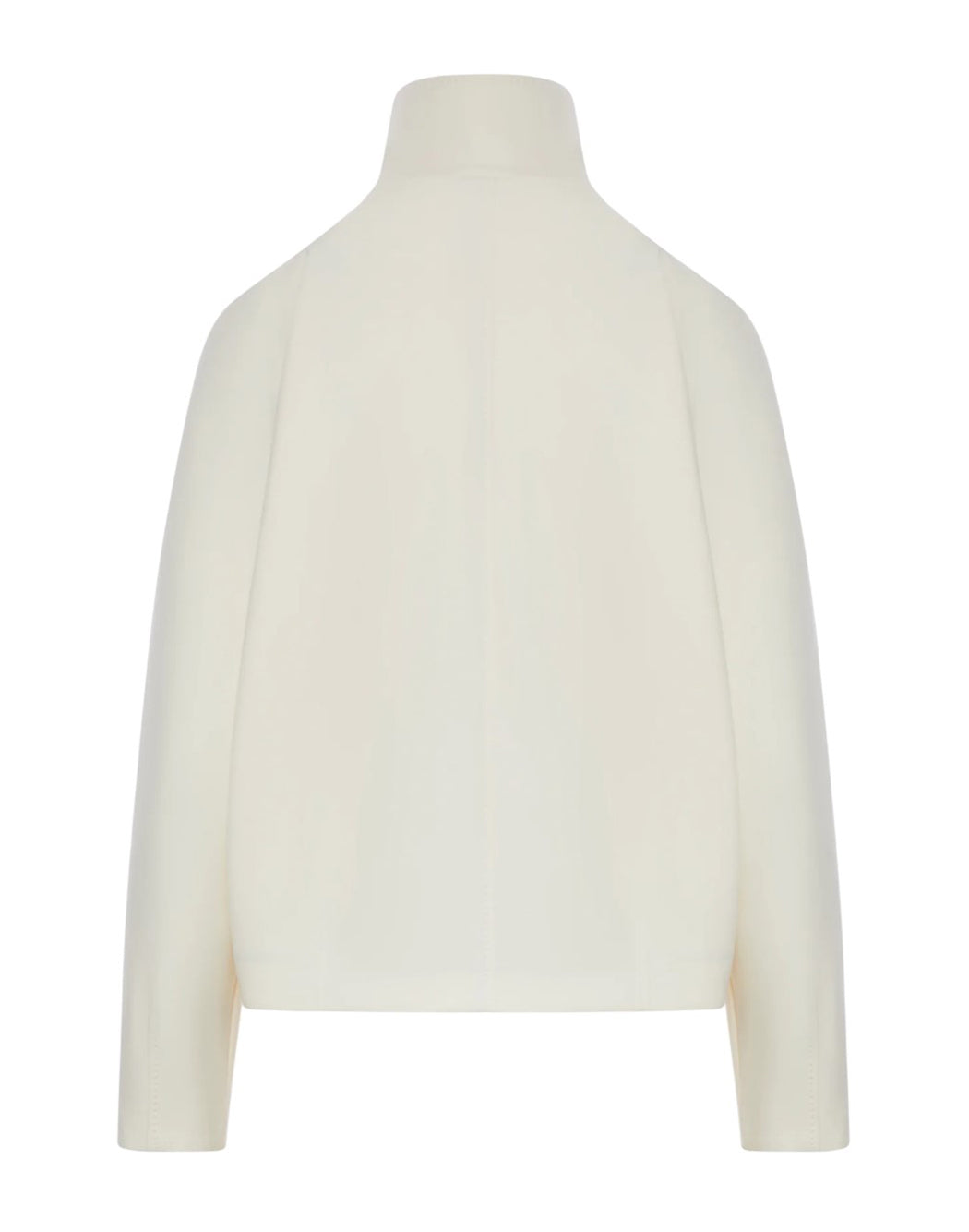 Max Mara GIACCA FULL-ZIP Bianco