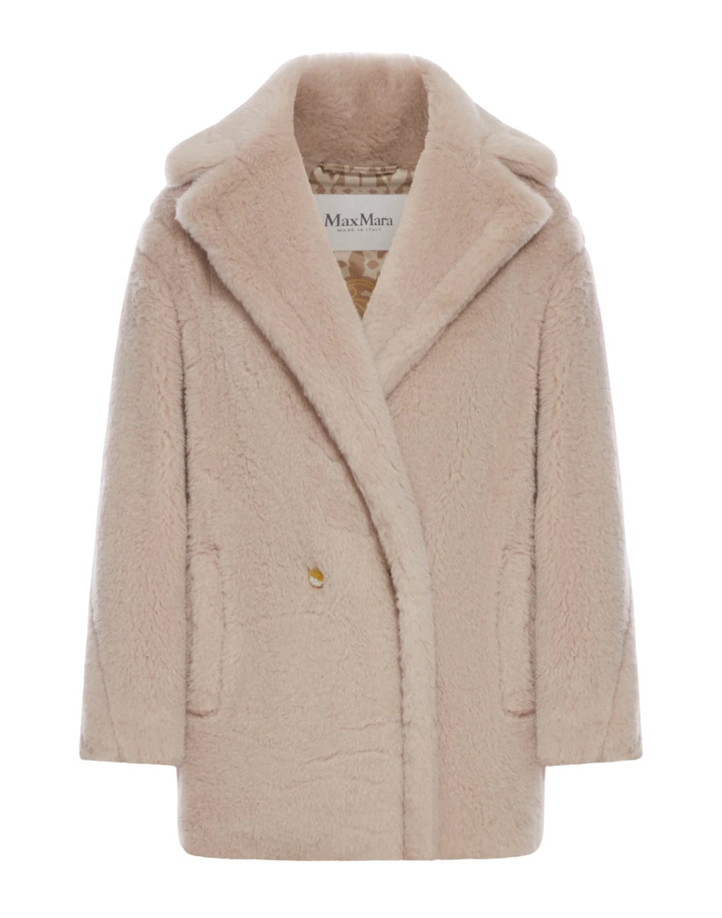 Max Mara CAPPOTTO TEDDY IN LANA Neutro