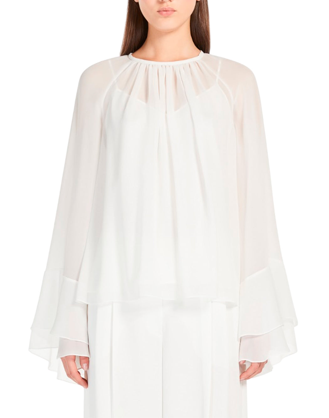 "Max Mara Studio BLUSA "ZEO" Bianco"