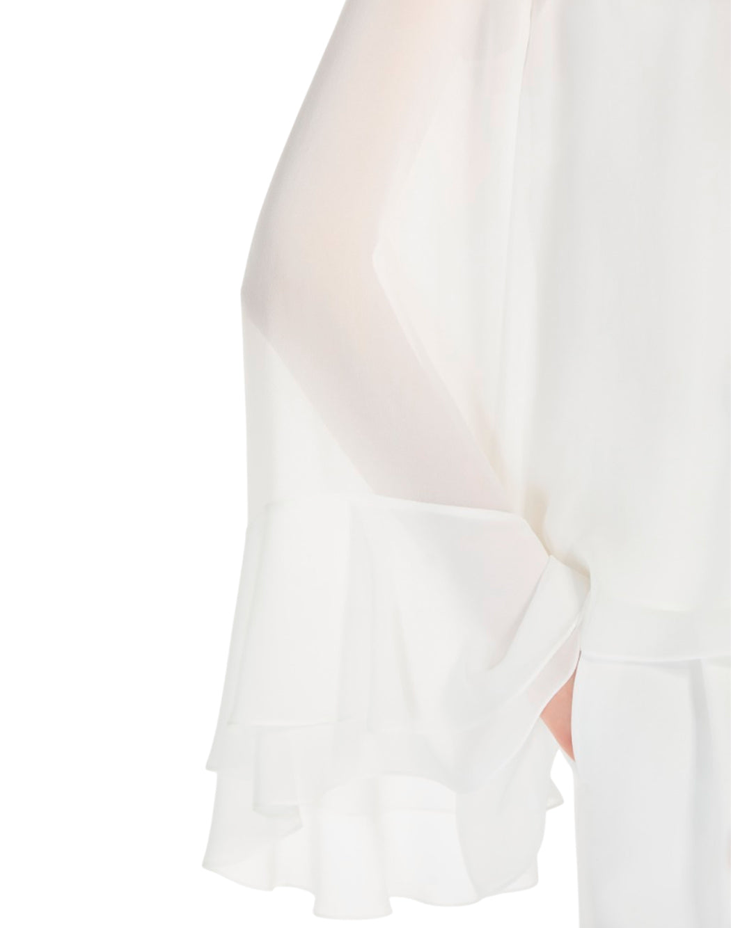 "Max Mara Studio BLUSA "ZEO" Bianco"