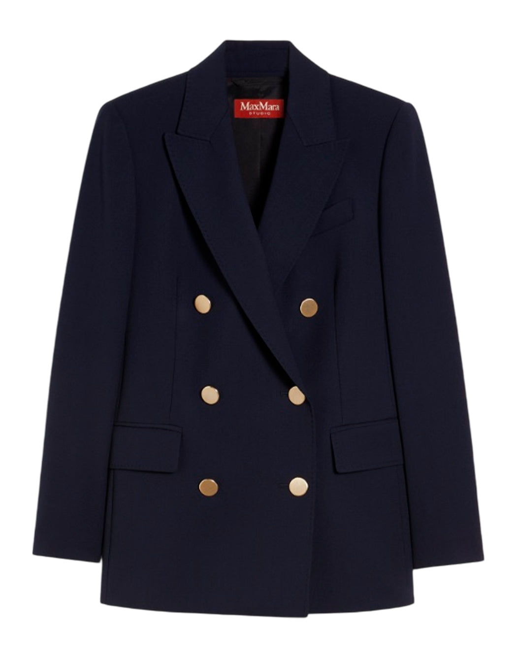 "Max Mara Studio BLAZER DOPPIOPETTO "EDICOLA" Blu"